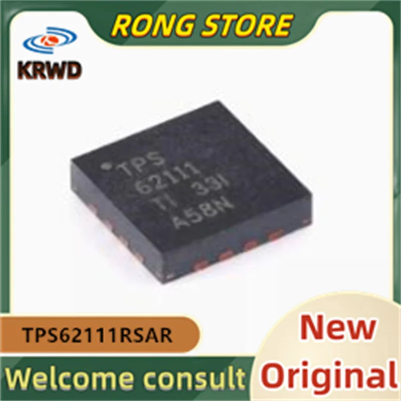 10pcs TPS62111 TPS62111RSAR  62111 QFN-16 New and Original