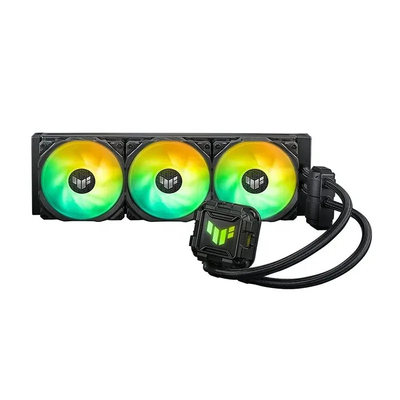 

TUF Gaming LC II 360 ARGB All-in-One Liquid CPU Cooler with Aura Sync 3x TUF Gaming 120mm ARGB Radiator Fans Reinforced Tubing
