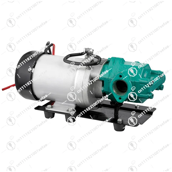 High power self-priming hydraulic gear pump distributor gear electric suction pump