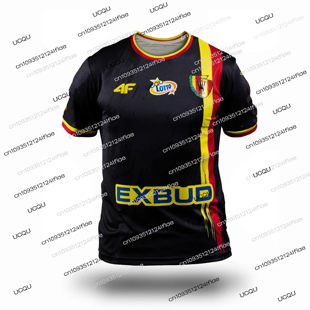 25/26 أحدث كرة القدم البولندية جيرسي الرجال Korona Kielce كرة القدم جيرسي الاطفال بدلة تدريب كرة القدم مجموعة جيرسي خاصة