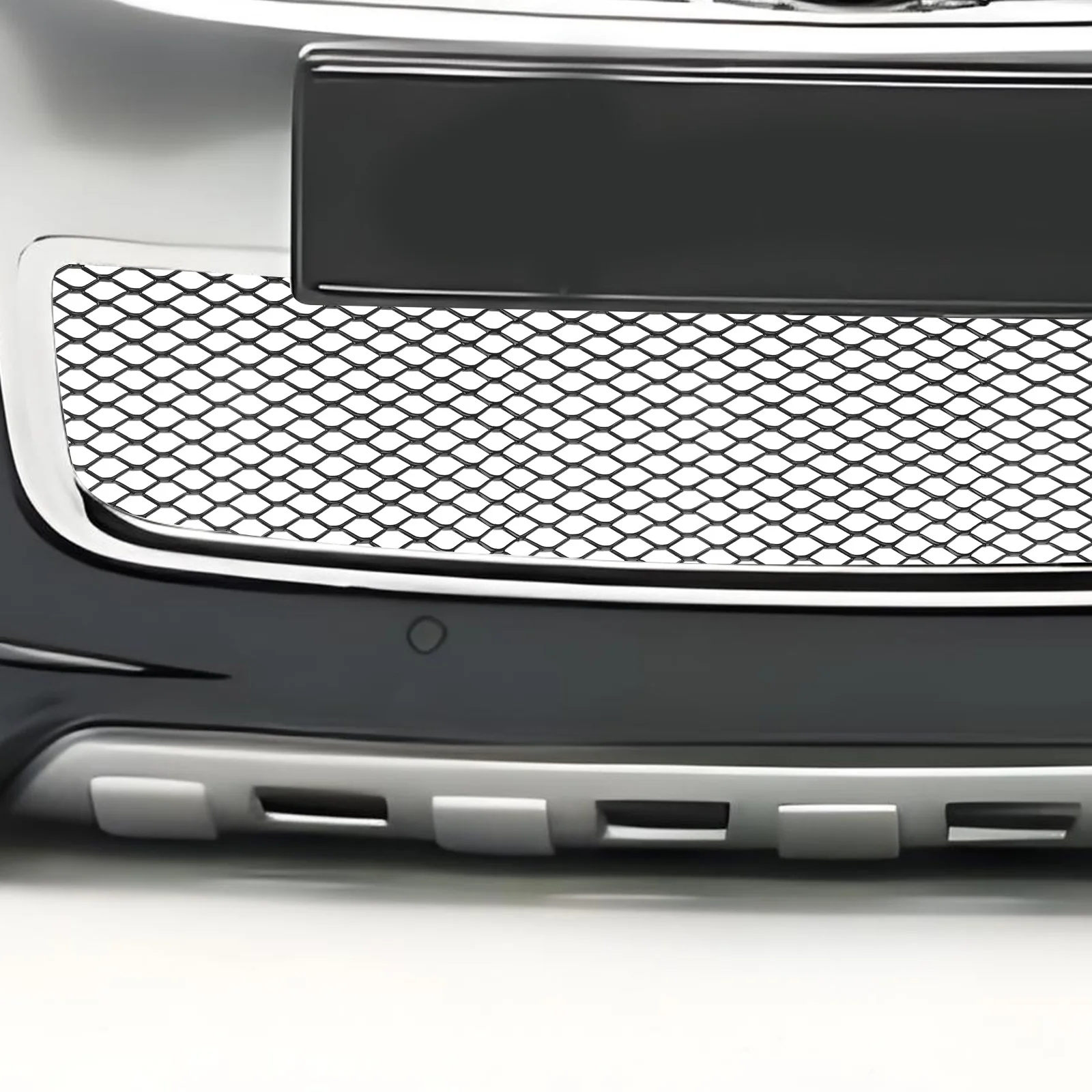 

Hexagonal Car Grill Mesh Aluminum Alloy Impact Resistant Easy Install Front Grille Mesh Insert Protective Automotive Centre Net