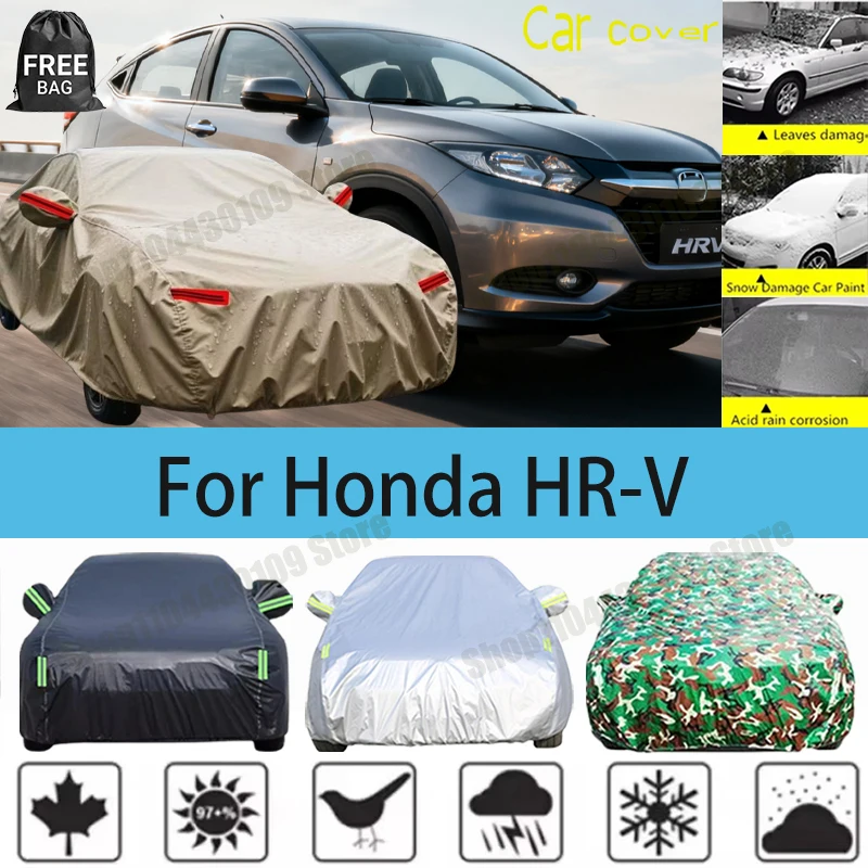 

Чехол для автомобиля Honda HRV 2013-2020, водонепроницаемый, летний, солнцезащитный, анти-УФ, зимний, защита от дождя и снега
