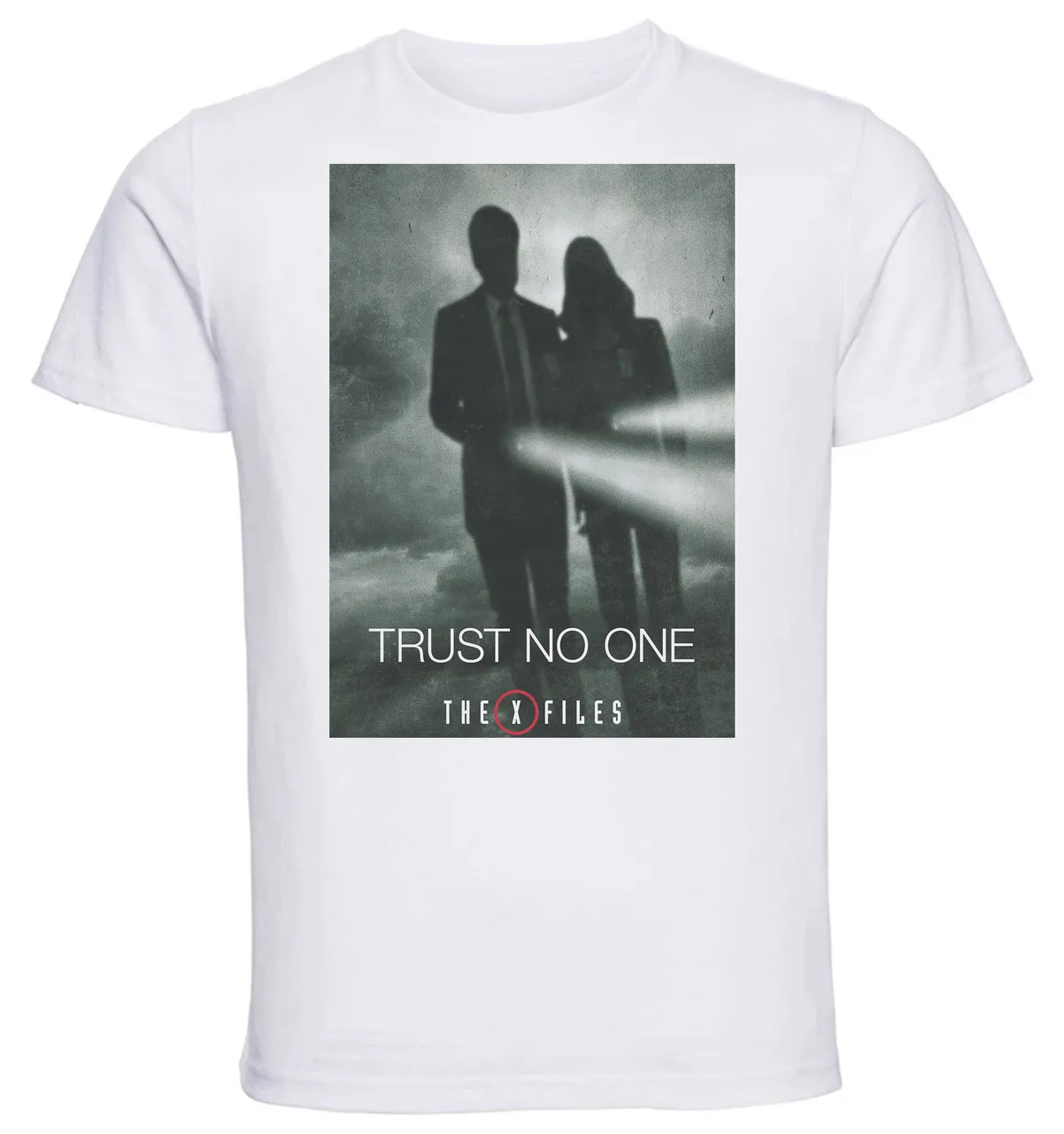 T-Shirt Unisex White SA0078 Playbill TV Series The X Files Variant 05