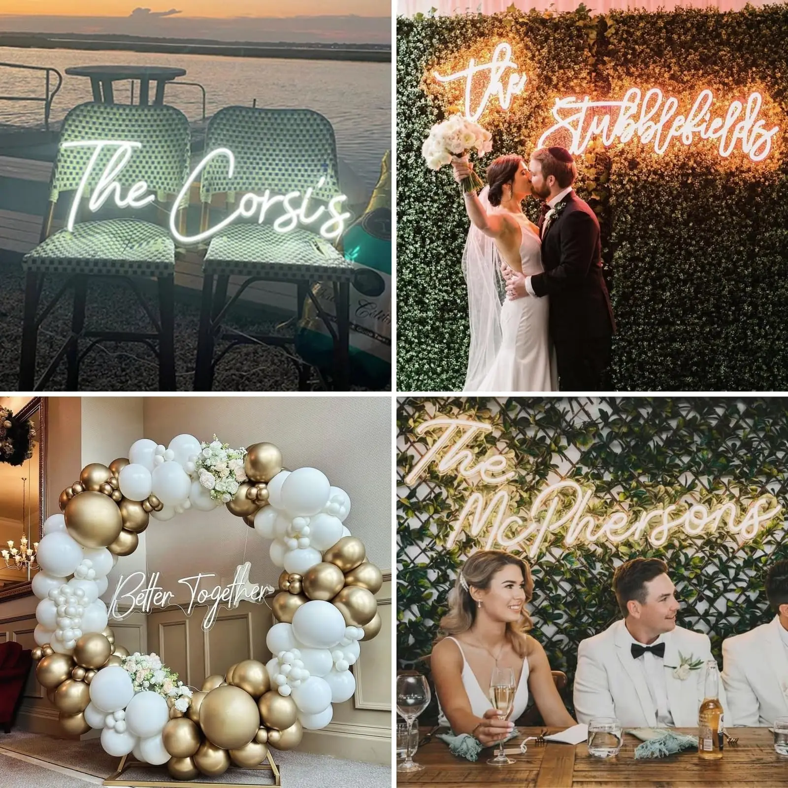 Custom Neon Signs Personalized Neon LED Signs USB Powered Multi Font Colors For Weddings Bar Signs Romantic Proposal Wall Decor