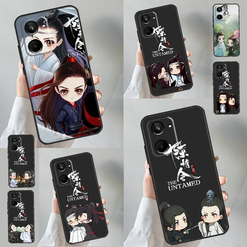 The Untamed Wei Wuxian Lan Wangji Case For Realme C55 C67 C53 C51 C35 C33 C31 C30 C25s C21Y GT Neo 5 GT5 9 10 11 12 Pro Plus