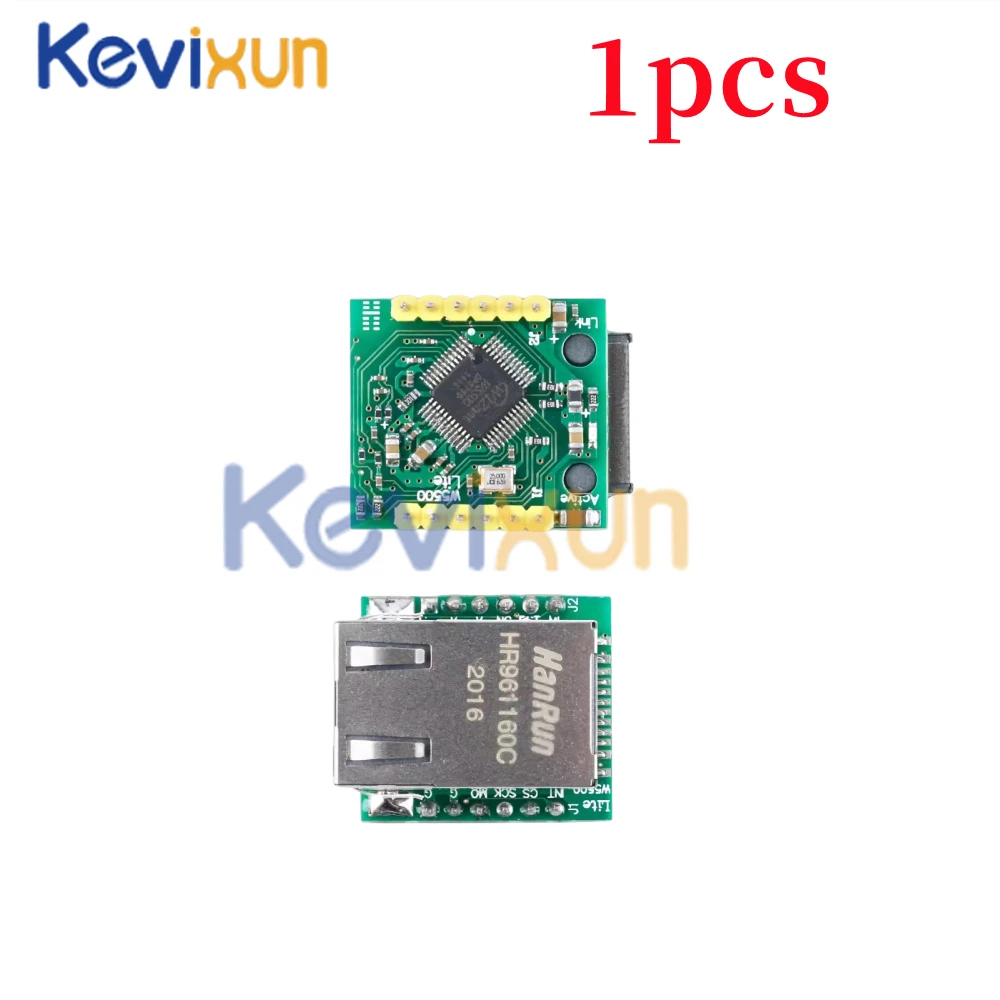 10PCS/USR-ES1 W5500 Ethernet network module hardware SPI to LAN/ Ethernet TCP / IP 51 / STM32 microcontroller program over W5100