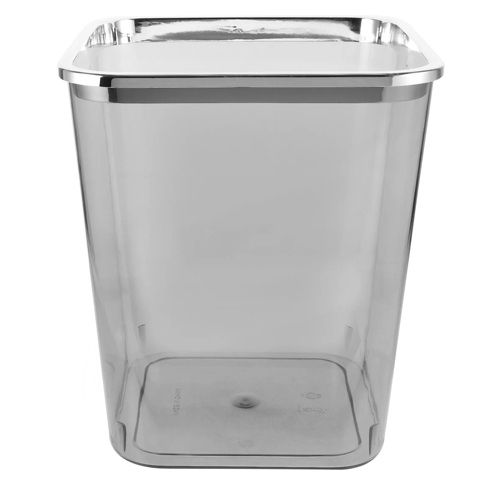 

Large Trash Bin Simple Style Garbage Bucket Living Room Waste Bucket Clear Trash Can Plastic Holder trash bucket