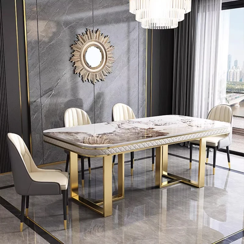 Luxury Home Dining Table Modern Organiser Design Home Dining Table Restaurant Center Tavolo Da Pranzo Modern Furniture