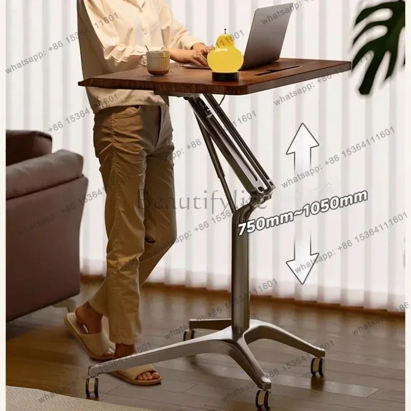 LJY Writing Tables Elevable Desk Computer Desk Standing Desks Office Desks And Workstations Portable Table Height Adjustment Tab