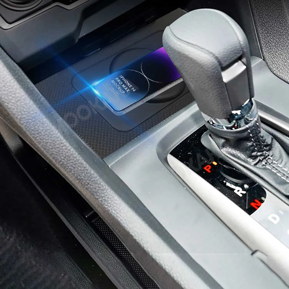

For Honda 10th Civic Quick QI Car Wireless Charger Fast Charging Intelligent Infrared Phone Dashboard