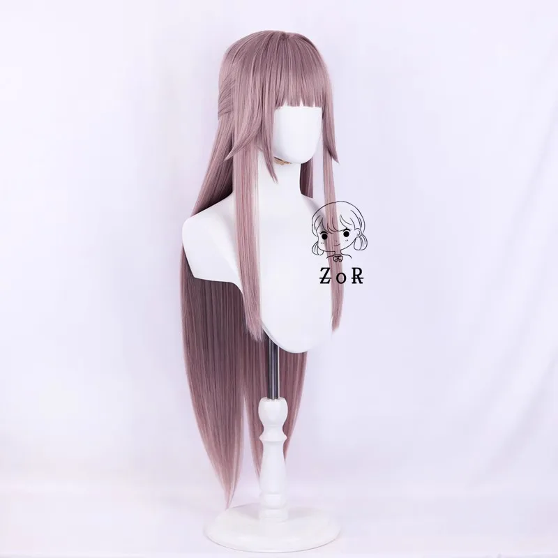 Jogo Honkai Honkai: Star Rail Cosplay Herta Peruca 90cm Longo Sintético Estilo Cosplay Perucas Cabelo