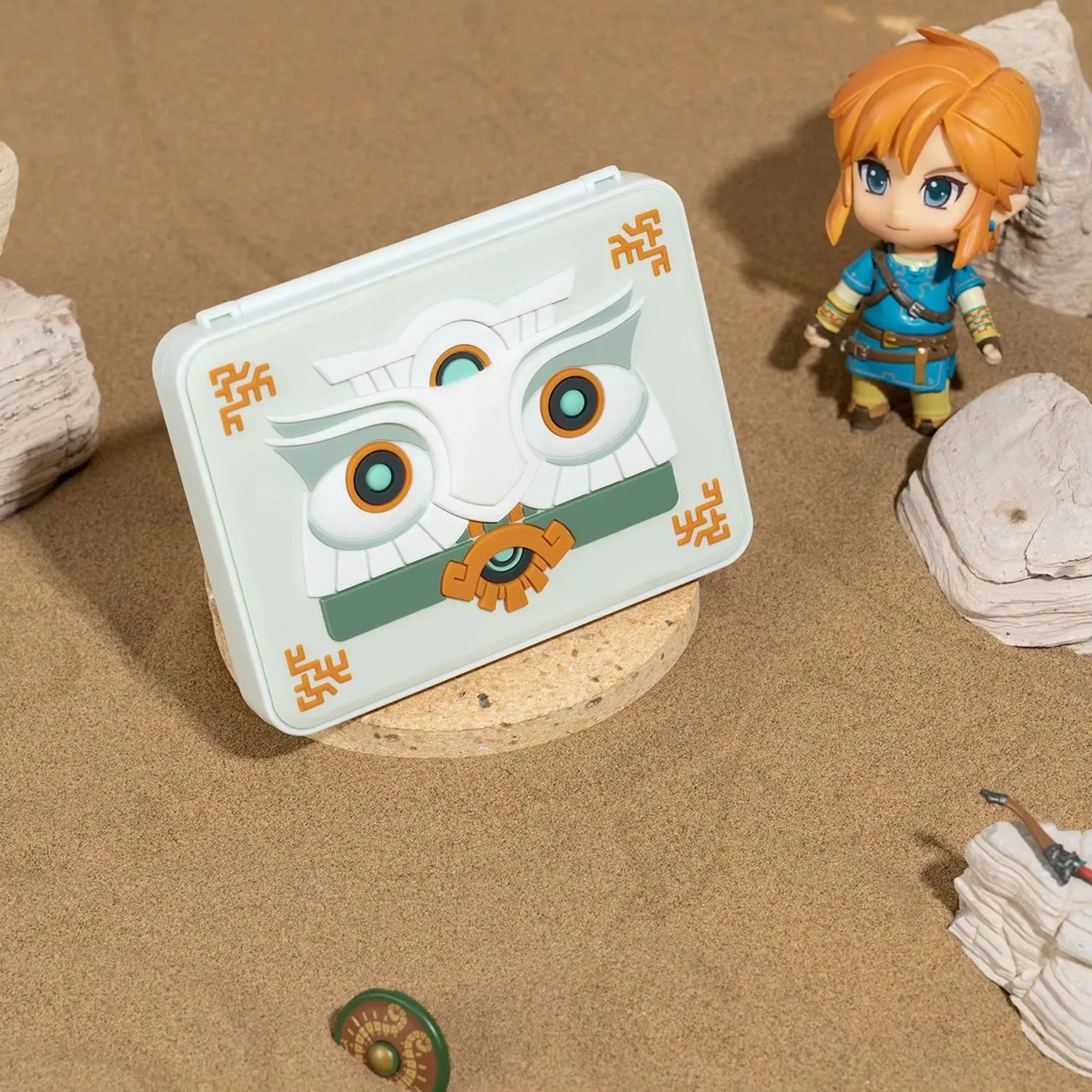 حافظة بطاقات للتبديل/OLED صندوق تخزين بطاقات الألعاب غلاف مغناطيسي واقي لبطاقات الألعاب حافظة لعبة الممالك الدموع