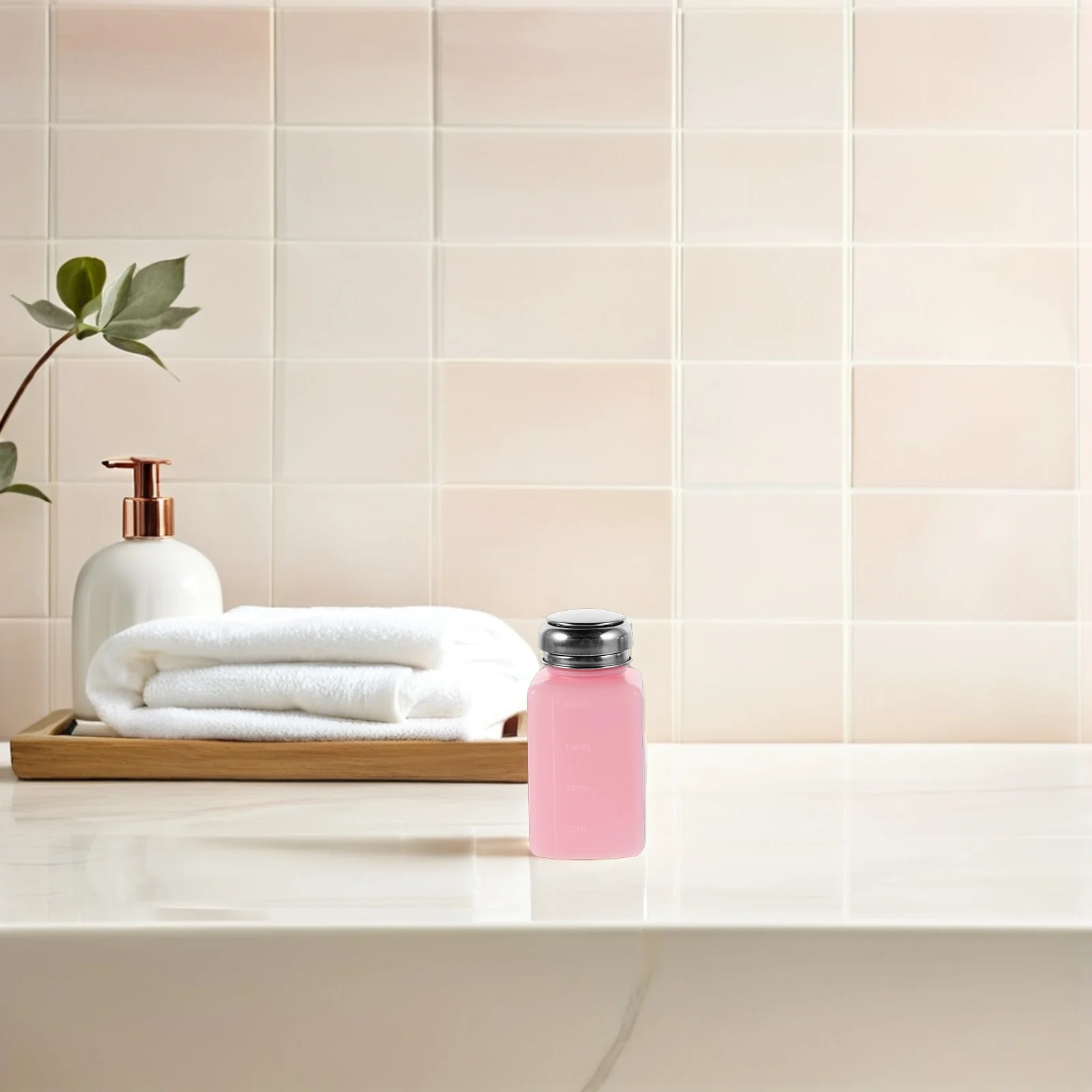 

2pcs Press Type Alcohol Bottle 200Ml Anti Static Refillable Liquid Dispenser For Lab Solvent Cleaning Chemical Use