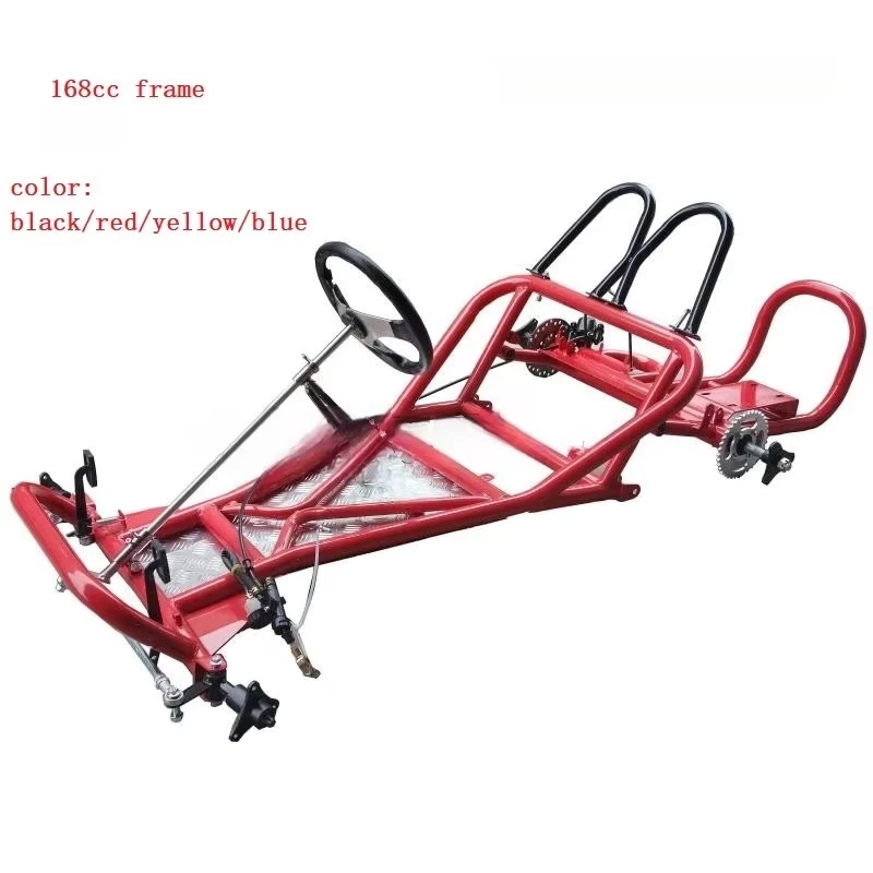 Bangun Go Kart Frame Custom T Chassis Kendaraan Rekreasi Buggy Frame Utv Atv Off Road Kart Frame Balap Murah Go