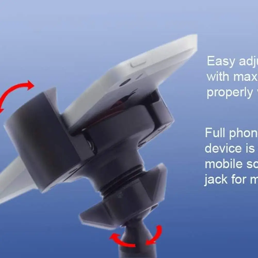 حامل عالمي للتحكم في الدراجات النارية 4-31001-B-TechGripper - حامل الأكثر الاعتمادًا للهواتف مع أو بدون حافظة! - إضافي #5