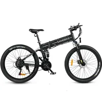 Samebike LO26 Folding Electric Bicycle 26inch 750W 48V10AH Battery Adult Mountain EBike Snow Cycling E Bike 35KM/H Electric Bike