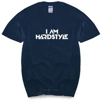 men brand teeshirt I Am Hardstyle Men T Shirt Music Defqon Hardcore Dance DJ Techno Club Party EDM cotton man t shirt
