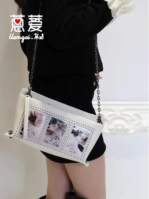 SweetRose Anthracene Original Design Women's Bag Cat Chain Small Square Bag Fashion Light Luxury Crossarm