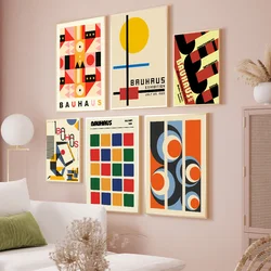 Century Modern Bauhaus Classic Vintage Posters HD Quality Wall Art Retro Posters for Home Room Wall Decor