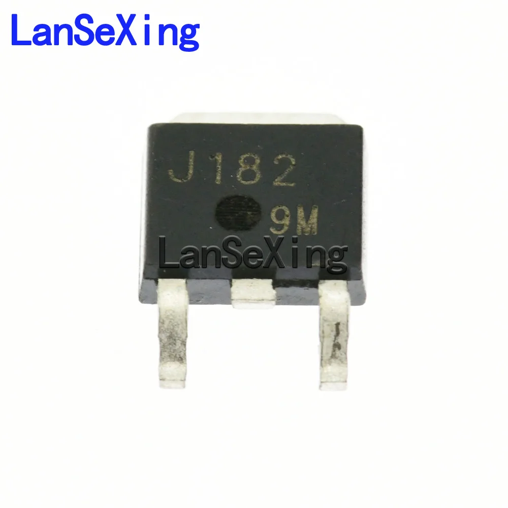 2SJ182 zeefdruk J182 veldeffecttransistor (MOSFET) 2SJ182S TO-252 60V 30A opbouwmontage
