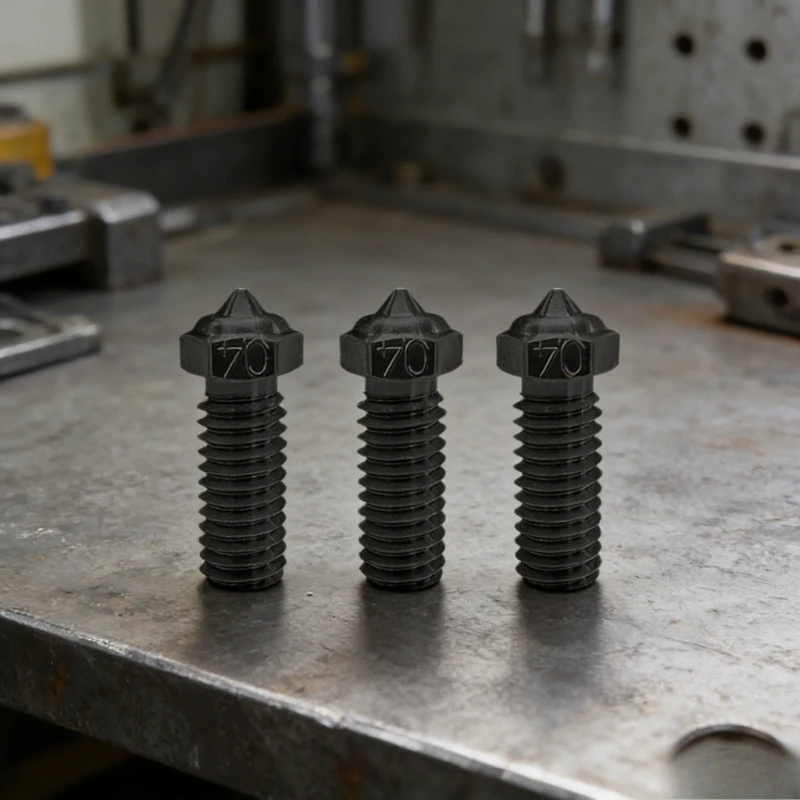 

Насадка из закаленной стали для 3D-принтеров X-Smart3, X-Plus3, X-Max3: высокая износостойкость, стабильная экструзия, плавная подача филамента, премиум-качество