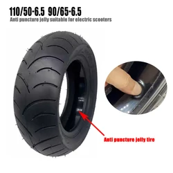 Mini Bike Tires 110/50/6.5 90/65/6.5 Jelly gum anti puncture tire  For 47cc 49cc  Dirt  Scooter  Moto New