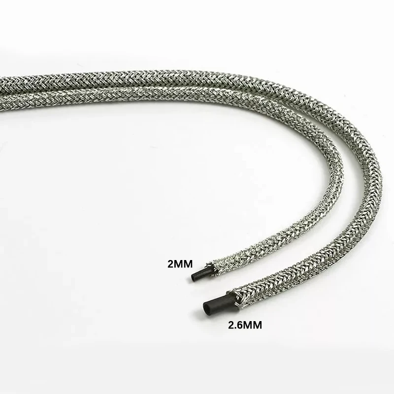 TAMIYA 12662/12663 Braided Hose 2mm/2.6mm Outer Diameter Fabric Hose Detail-Up Parts for 1/6 1/12 1/24 Model Car Motorcycle
