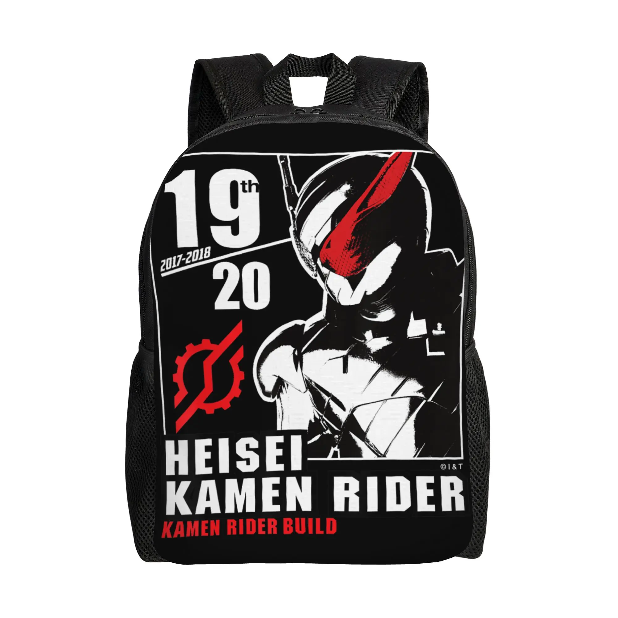

Bandai backpacks Kamen Rider Build Heisei Rider Anniversary Daypack mochila Light Outdoor Sturdy Shoulder Rucksack