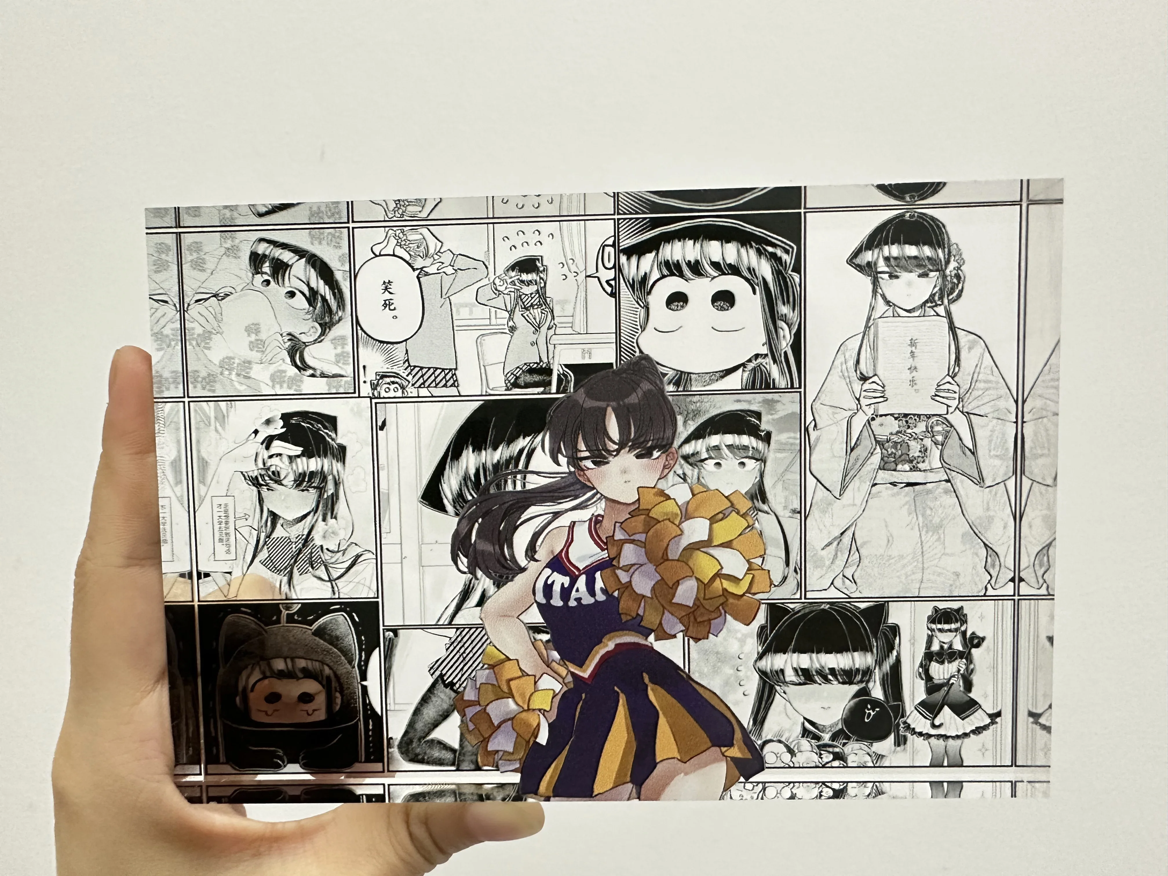 Komi Can't Communicate Acrylic Stand Peripheral Products Komi Shouko Tadano Hitohito Customized High Transparency Acrylic Bricks