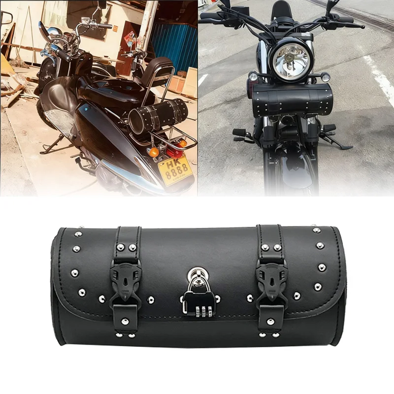 

Motorcycle Luggage Storage Pouch Saddlebag Motor Backpack Handlebar Bag Tool Bag For Yamaha Harley Suzuki Kawasaki Dyna 883