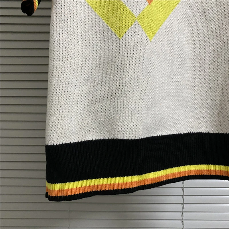 Tendenze della moda Maglione House of Errors Modello casual di alta qualità Jacquard Ricamo Logo Maglioni lavorati a maglia Unisex