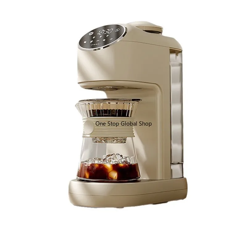 

[New upgrade] American coffee machine hand flushing automatic grinding integrated