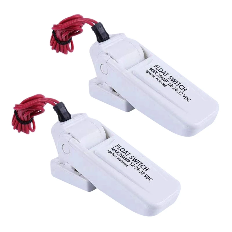 2X 12V Bilge Pump Switch Combination Suit Water Marine Level Controller Dc Flow Automatic Electric Sensor Switch Boat