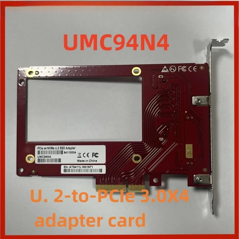 

SFF8639 Interface To PCIe 3.0X4 Hard U2 Adapter Card U.2 Adapter Card Disk Adapter Card for Intl P4800X P4610 P4510