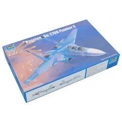 Trumpeter 01645 1/72  Russian Su27 Su27UB Su-27 Flanker C Fighter Aircraft Military Plastic Assembly Model Toy Gift Building Kit