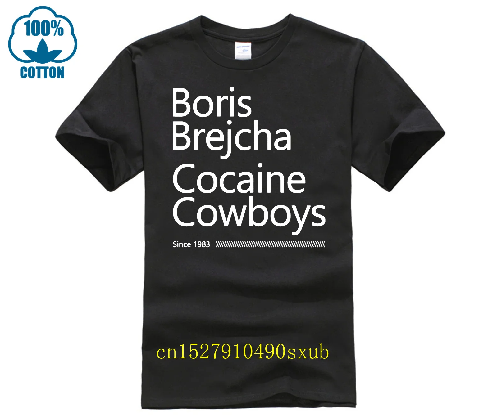 Boris Brejcha Cocaine Cowboys desde 1983 camiseta hombre