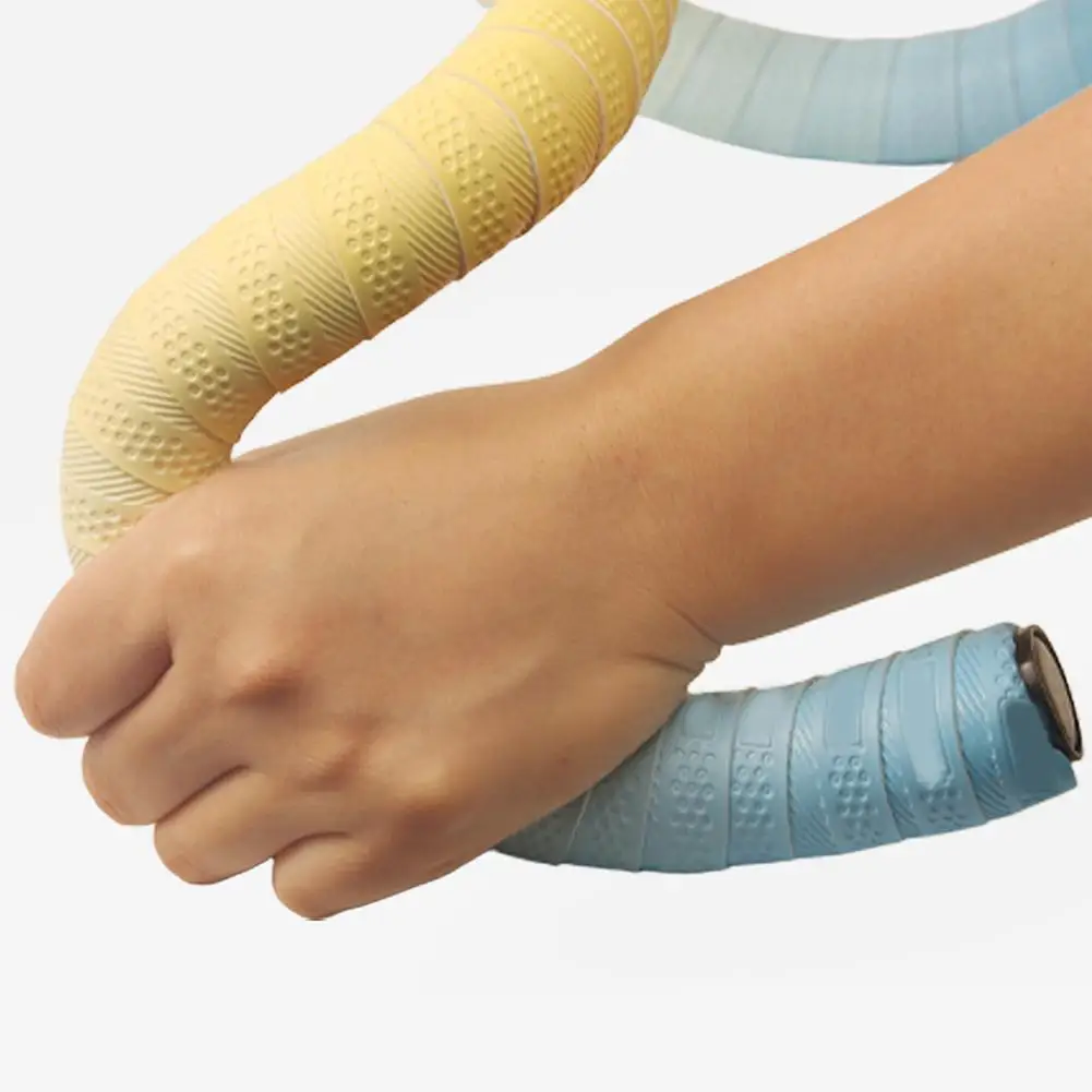 شريط مقود دراجة الطريق PU EVA سيليكون مضاد للانزلاق ماص للصدمات قابل للتنفس لركوب الدراجات والمعدات الرياضية