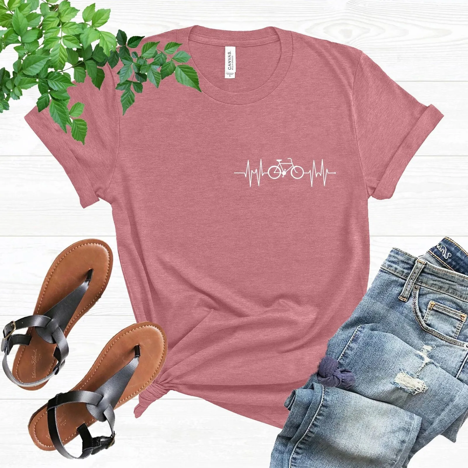 Футболка для велосипедиста Минималистичный велосипед Сердцебиение Велоспорт Жизнь прекрасная езда Футболка для велосипедиста Минималистичный велосипед Сердцебиение Велоспорт Жизнь прекрасная езда