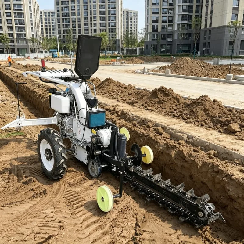 

Cable Trencher Multi Function Cable Plow Trencher Customized Backfill Blade for One Pass Cable Laying and Spoil Backfill Sale