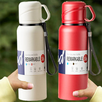 2L Thermal Water Bottle 2000ML Large Capacity 84oz Stainless Steel Thermo Bottle Cold And Hot Water Bottle Sport Thermos Cup New