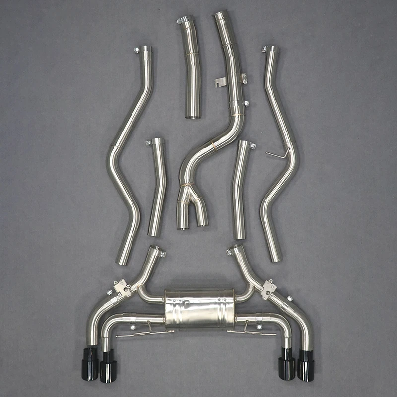 

3.5 "to 3" Valvetronic Cat Back Exhaust System Valved Muffler Stainless Steel Exhaust Pipe for BMW M340i G20 M440i G22 B58