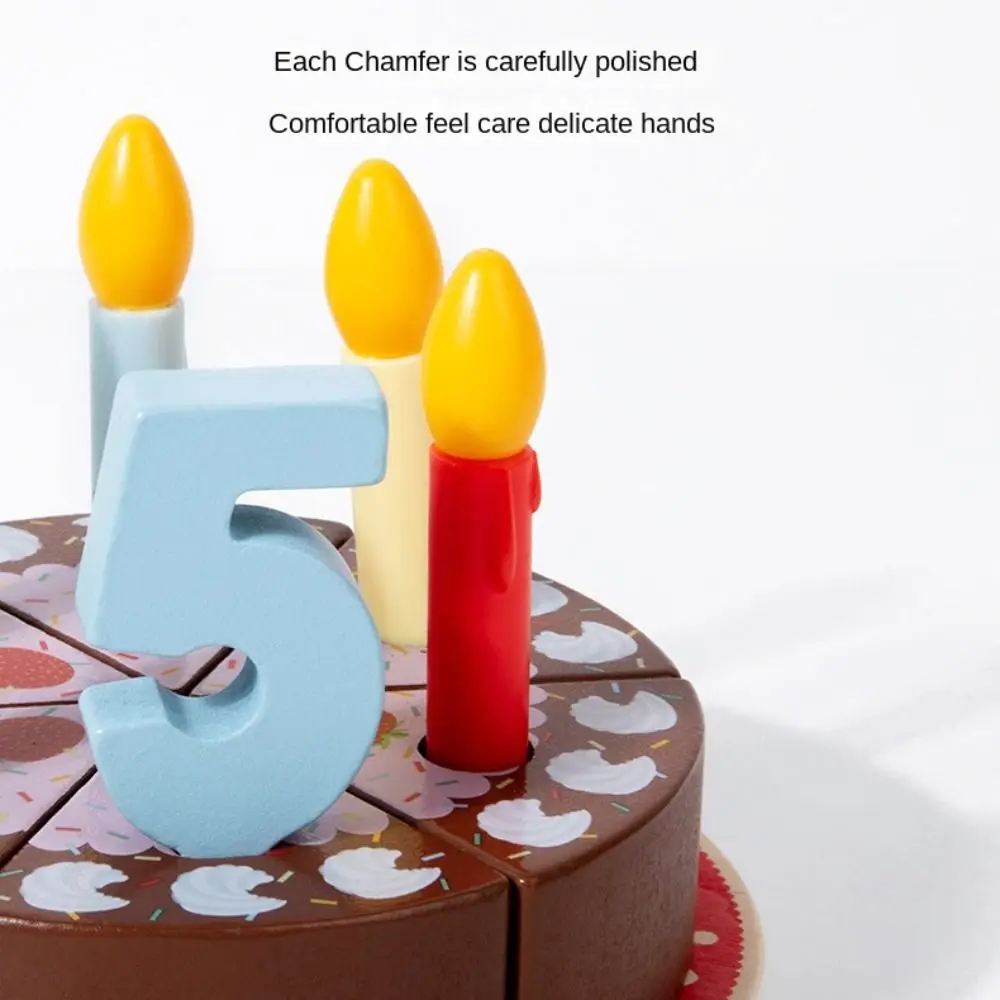 Sturdy Wooden Simulation Sushi Funny Design Simulation Pretend Play Food Set Interactive Durable Wooden Food Set Birthday Gift