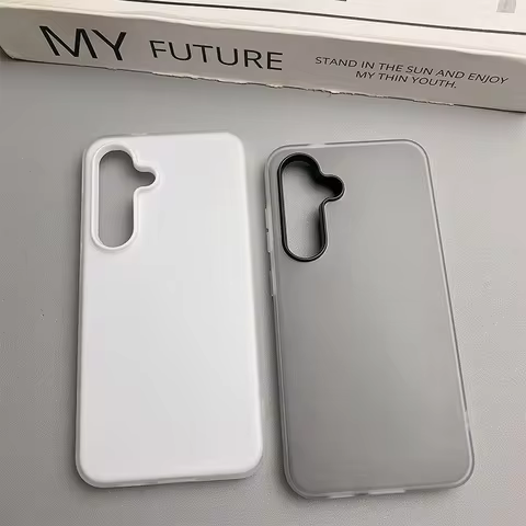 Candy Color Matte Jelly Hard Phone Case For Samsung S25 S24 Ultra S23 FE S22 Plus A56 A55 A54 A53 A35 A17 A07 A36 A26 A16 Cover