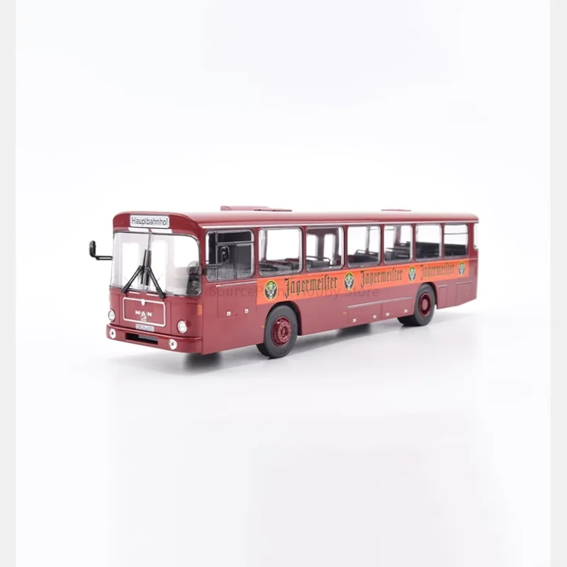 Diecast 1/43 Scale German SL200 City Bus Simulation Alloy Car Model Collectible Ornament Gift Display