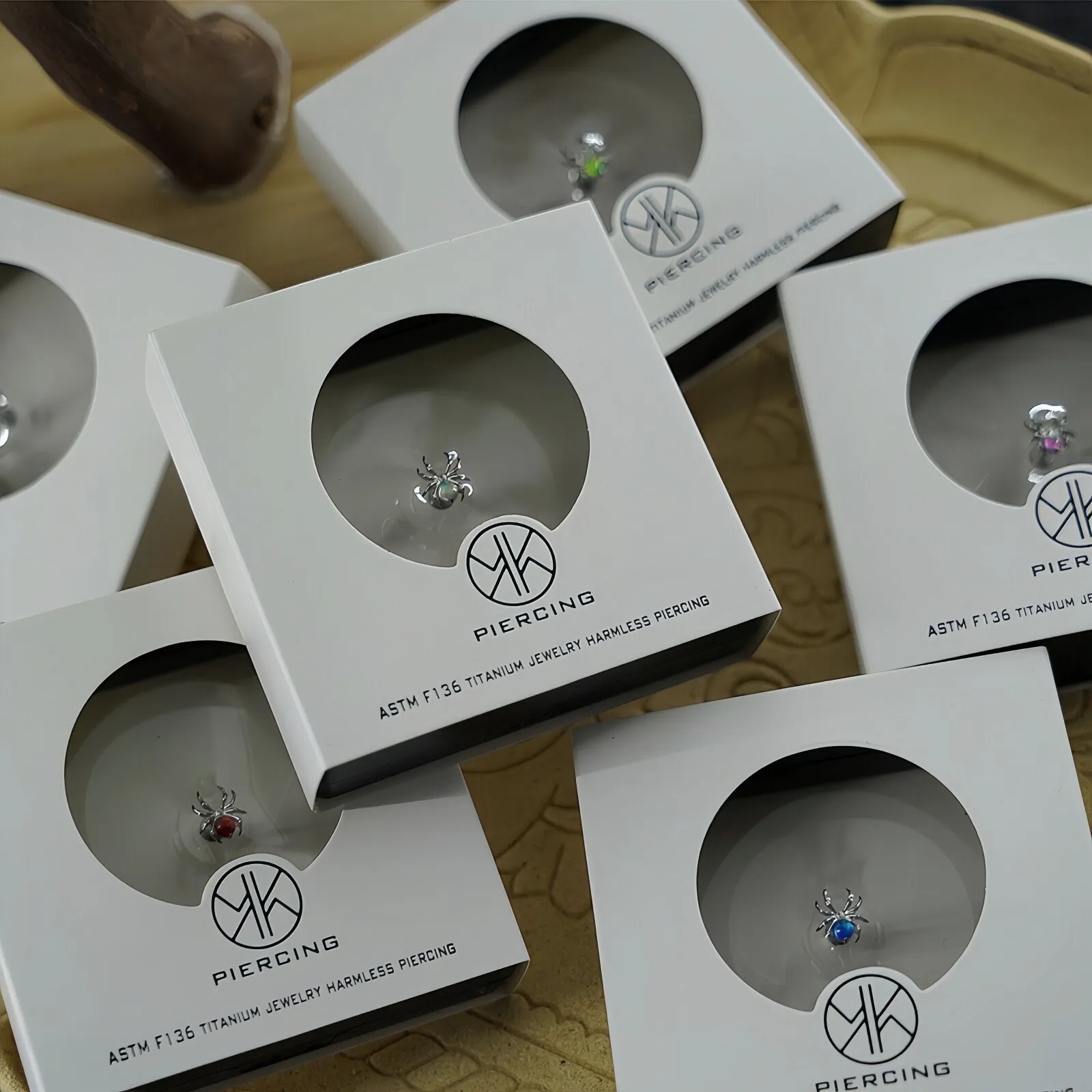 astm-f136-titanio-16g-opala-de-aranha-rosca-interna-pregos-helix-cartilagem-tragus-concha-brinco-lip-piercing-joias-caixa-de-presente