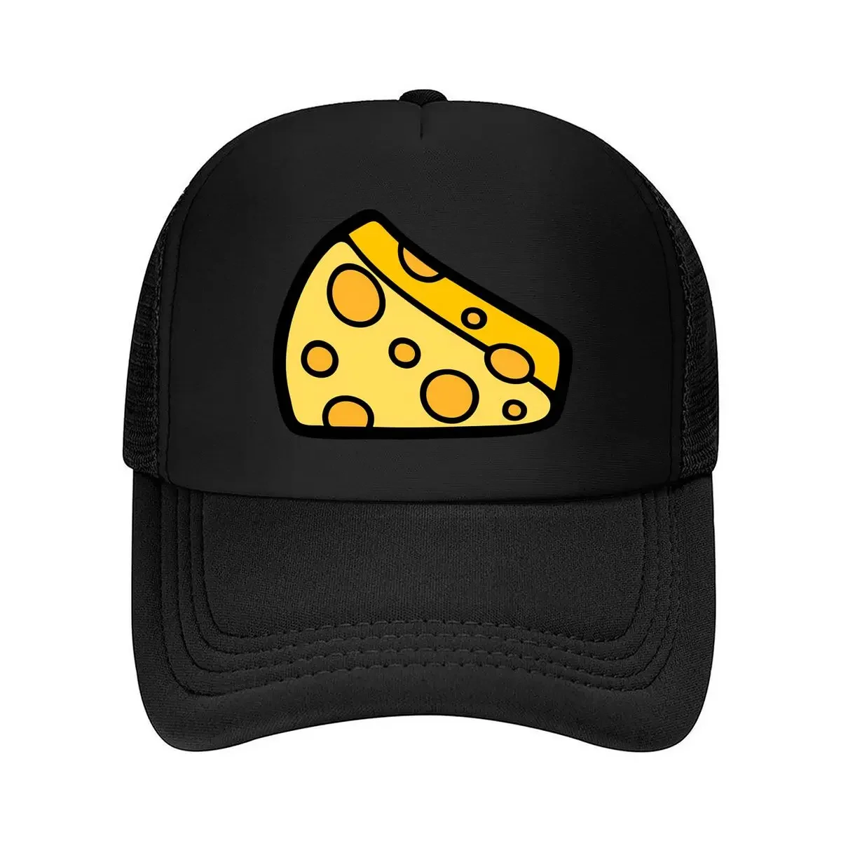 

“Cheese Slice Food, Fun Design” Mesh Baseball Cap