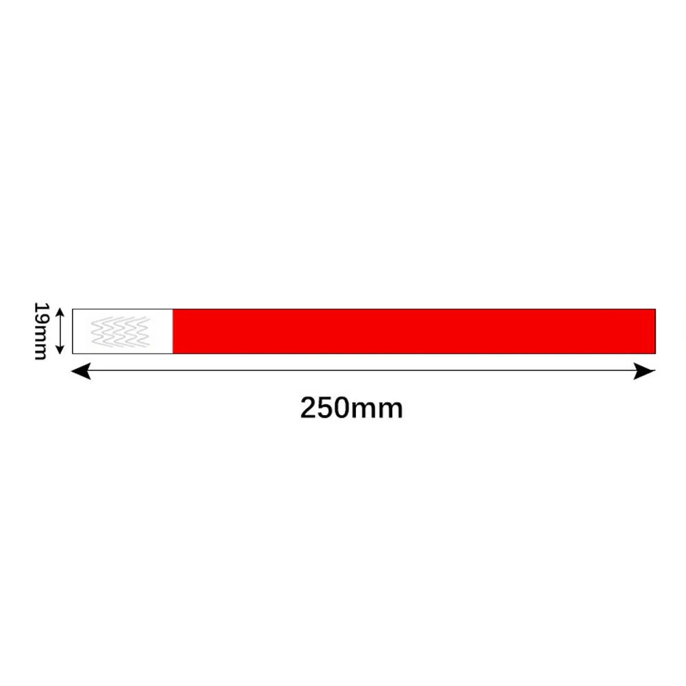 300-1000pcs Party Paper Bracelet Synthetic Paper Plastic for Dupont Wristbands Sticky Wristband Print Pattern Party Wristbands