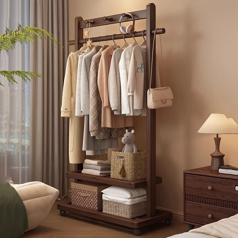 رفوف معطف معلقة لغرفة النوم، تخزين الملابس الدائمة، منظم موفر للمساحة، رفوف معطف فاخرة مفتوحة، أثاث عصري من Perchero