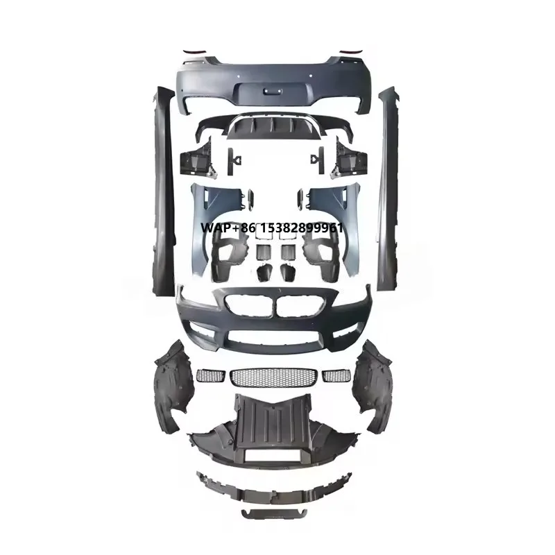 

6 Series F06 F12 F13 Upgrade to M6 Style Body Kit Car Bumpers Fender Duct Rear Diffuser Facelift