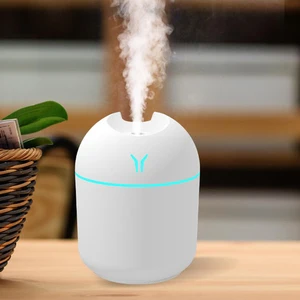 250 ml USB Mini Humidificador de aire AROMA Difusor de aceite esencial para automóvil Mú Mute Mute Mute Difusor con lámpara de color LED 8 Mejor fabricante de ventas - №2